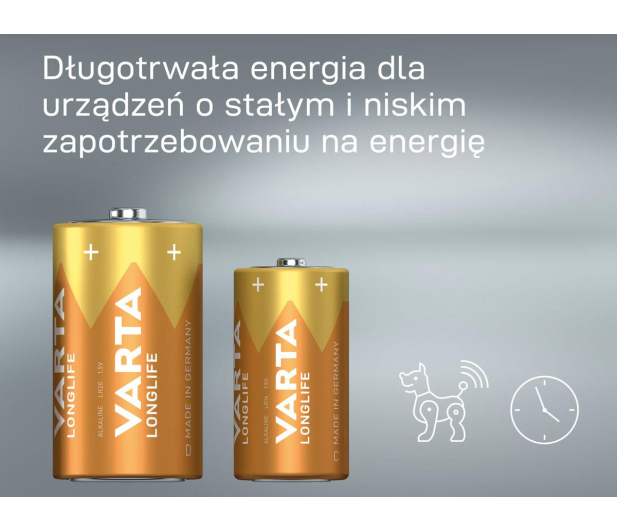 VARTA Longlife D BLI 2 (ES) LR20 2 szt. - 1456603 - zdjęcie 4
